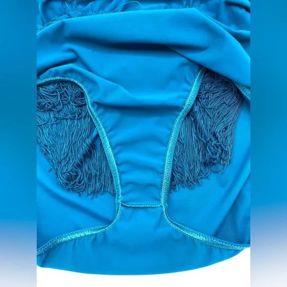 WEISSMAN Fringe Dance Wear Leotard - Sz Sm - Picture 10 of 13